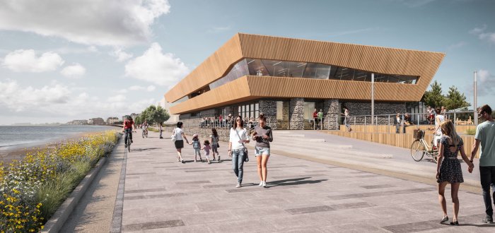Proposed design of New Leisure Centre